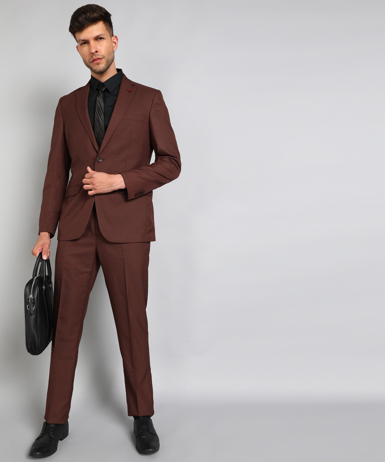 Image of Raymond 2 Piece Suit Solid Men Suit