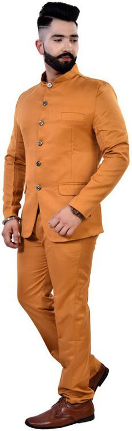 Chote Raja Collection Jodhpuri suit Solid Men Suit - Price History