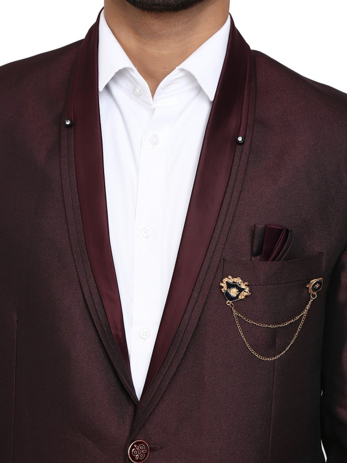 VMART Men Suit Solid Men Suit Price History