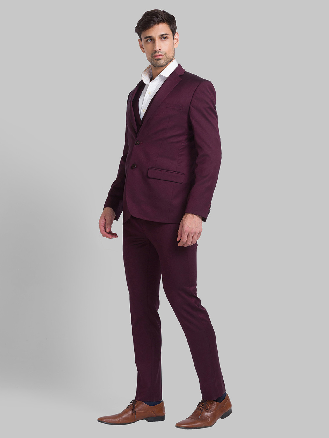 Image of PARK AVENUE Suit Solid Men Suit