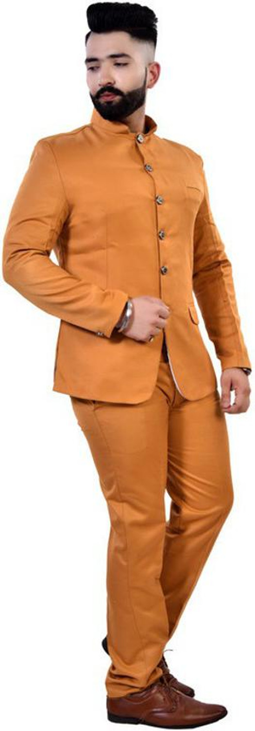 Chote Raja Collection Jodhpuri suit Solid Men Suit - Price History