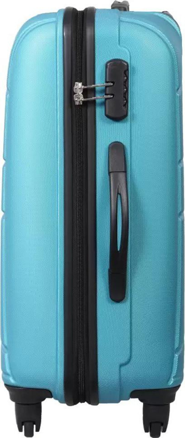 Image of SAFARI Medium Check-in Suitcase (66 cm) 4 Wheels - Vivid Plus Hard Trolley 65 cm (Electric Teal) - Teal
