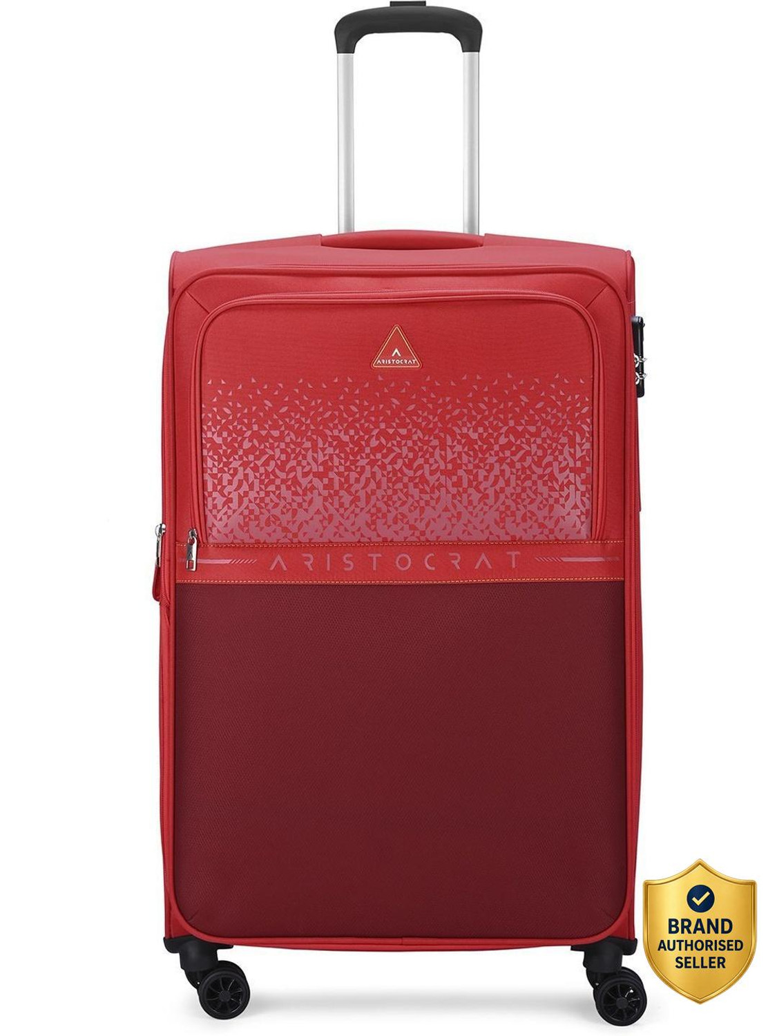 Image of Assembly Hard Body Set of 2 Luggage 8 Wheels - Medium and Large Check-in Suitcase - Polycarbonate Trolley Combo - Silver