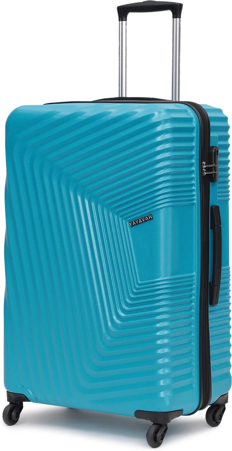 YAYAVAR Monaco Scratchproof 360Degree Rotating Latest Design Trolley Bag Check-in Suitcase 4 Wheels - 30 Inch