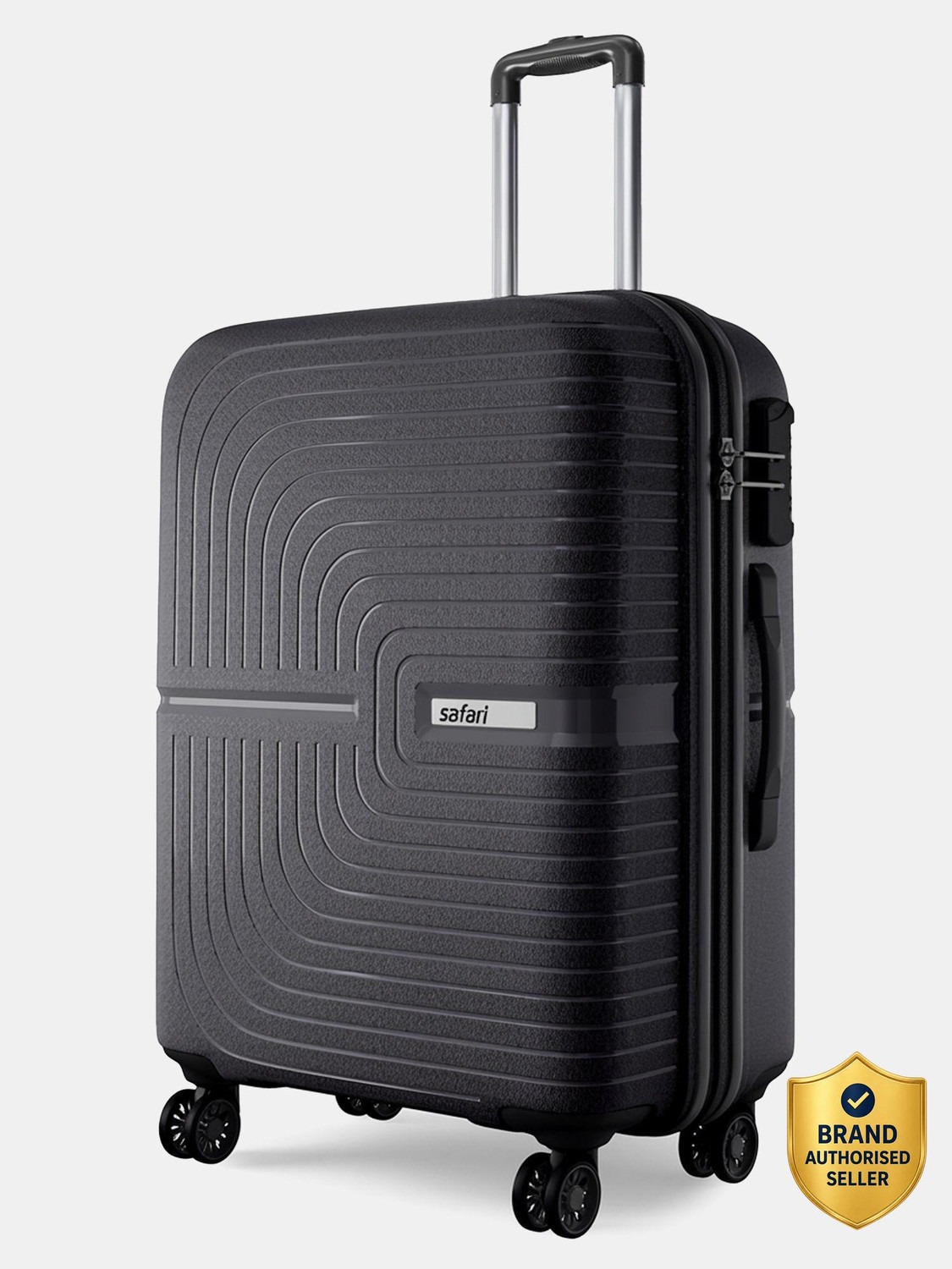 Image of SAFARI Medium Check-in Suitcase (66 cm) 4 Wheels - Vivid Plus Hard Trolley 65 cm (Electric Teal) - Teal