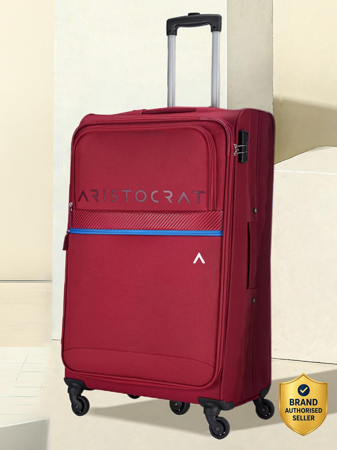 ARISTOCRAT Brezza 4W Strolly (E) 58+69 Red Cabin & Check-in Set - 27 I