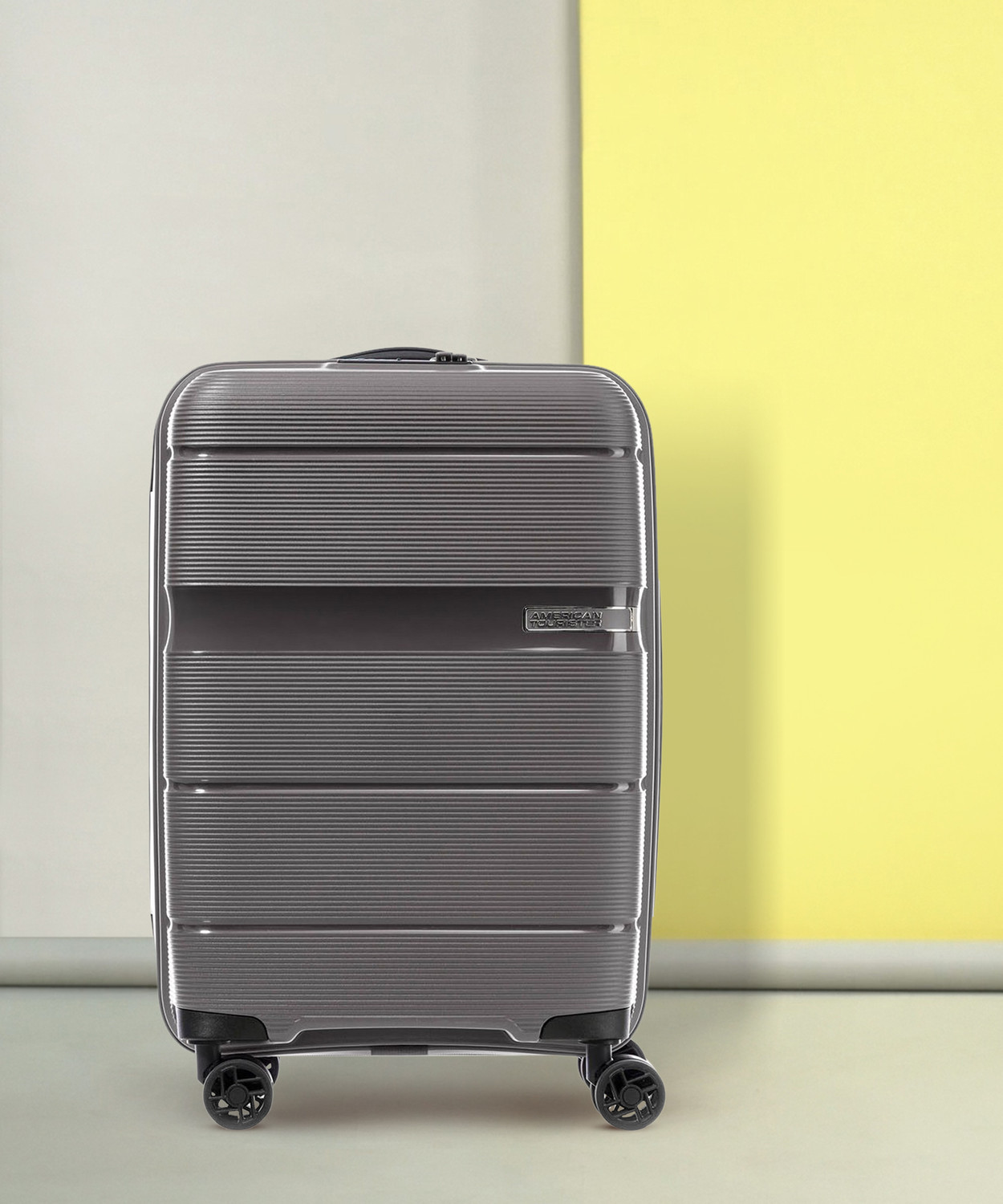 Image of AMERICAN TOURISTER LINEX 55 /20 TSA-TITANIUM Cabin Suitcase 4 Wheels - 22 inch