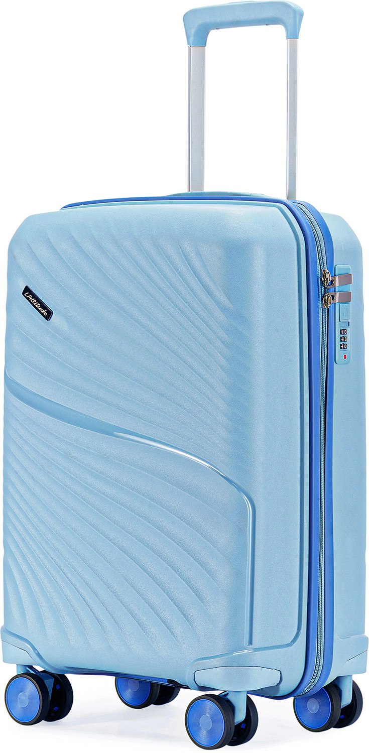 Small Cabin Suitcase (56 cm) 8 Wheels - MERIDIAN 55 8W TWILIGHT SEA BLUE / GALAXY BLUE - Blue