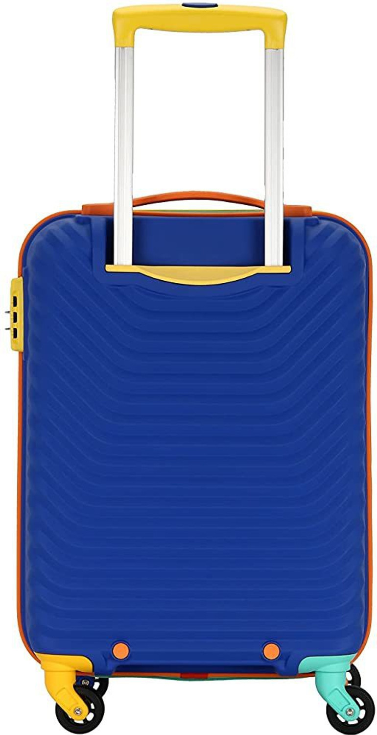 Image of AMERICAN TOURISTER Hard Luggage Trolley Cabin Size Multicolor Cabin Suitcase 4 Wheels - 20 inch