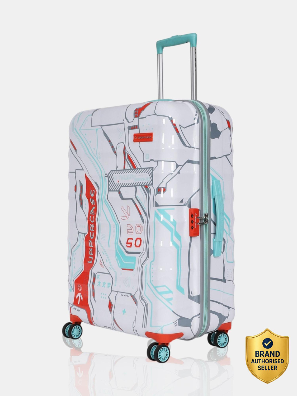 Uppercase Cyber Punk Medium Check-in 66cm Hardsided Trolley Bag Check-