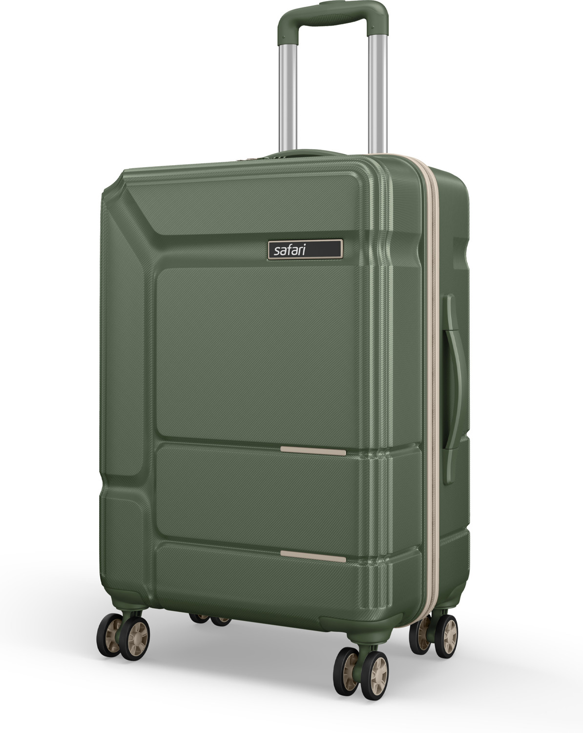 SAFARI SQUADRON 65 4W DUSK GREEN Check-in Suitcase 8 Wheels - 25 Inche