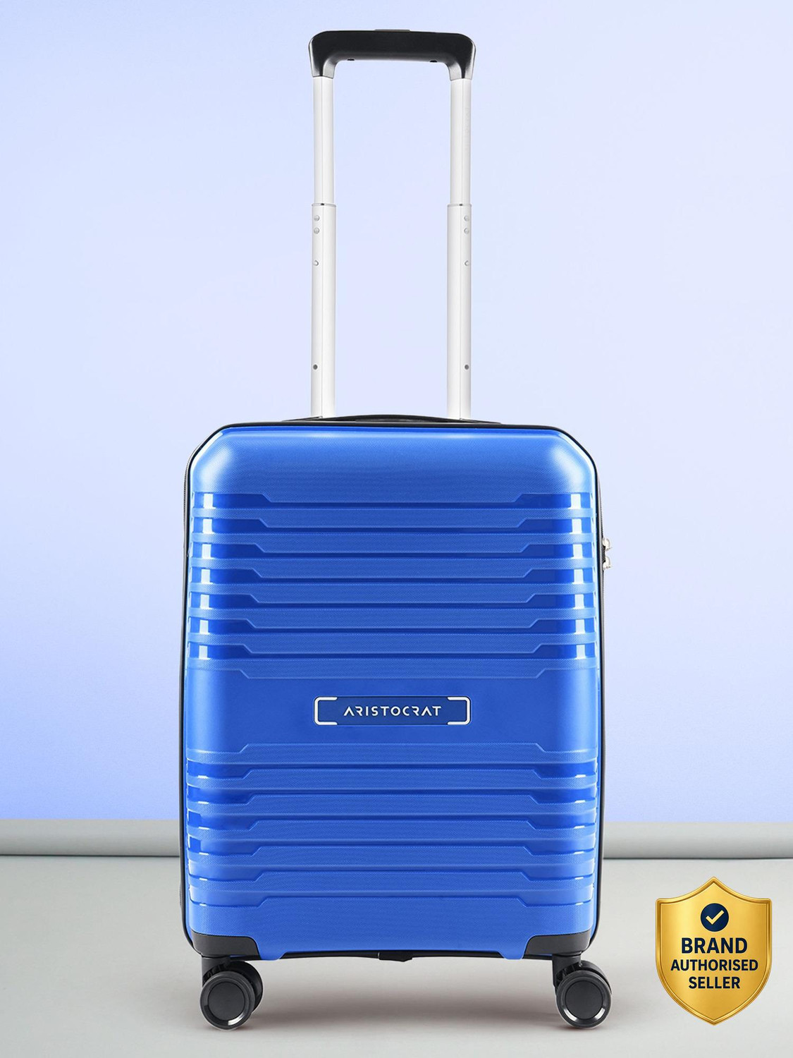 ARISTOCRAT Harbor Cabin Blue Travelling Luggage Bags/Trolley Cabin Sui