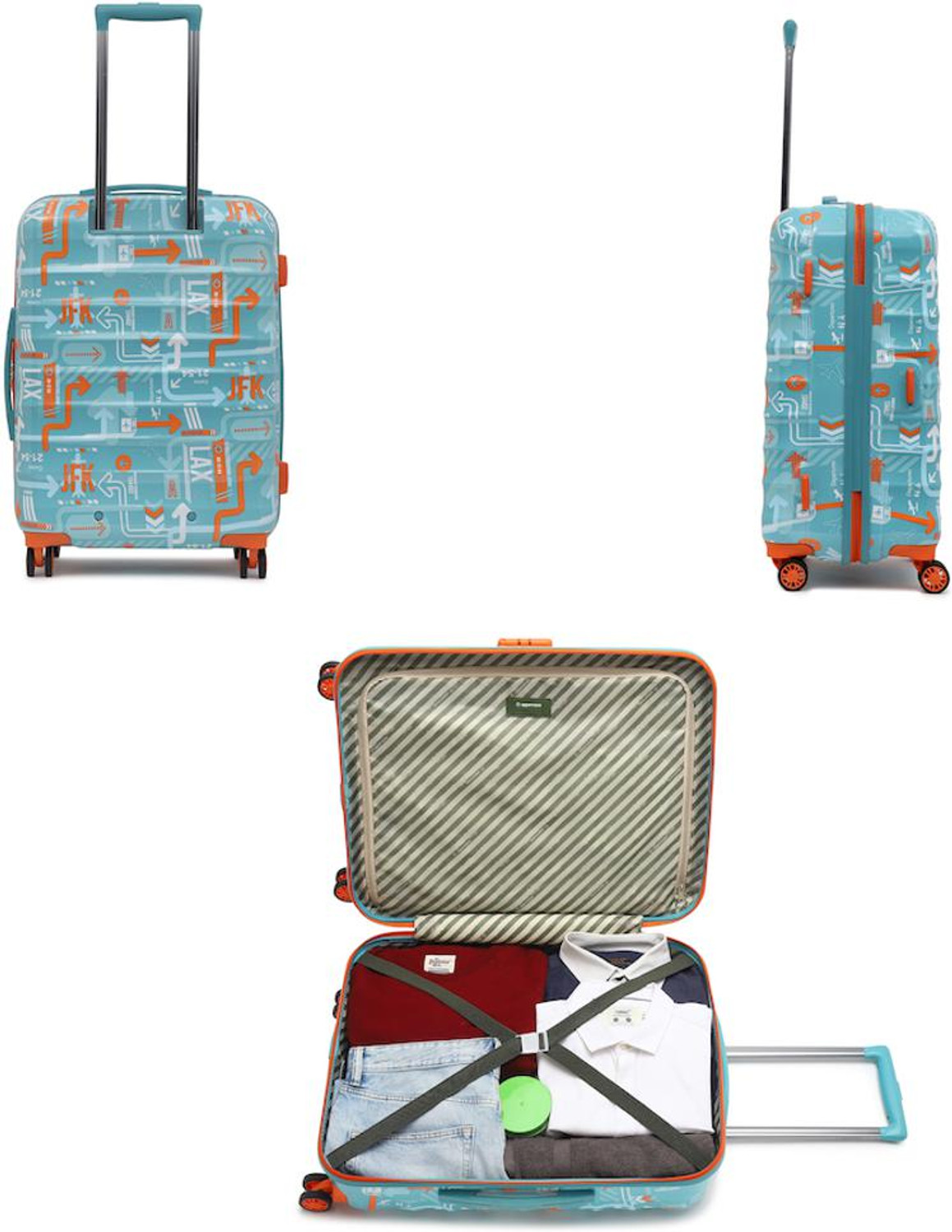 Image of Uppercase JFK Medium - 66cm Hardsided Trolley Bag Check-in Suitcase 8 Wheels - 26 inch