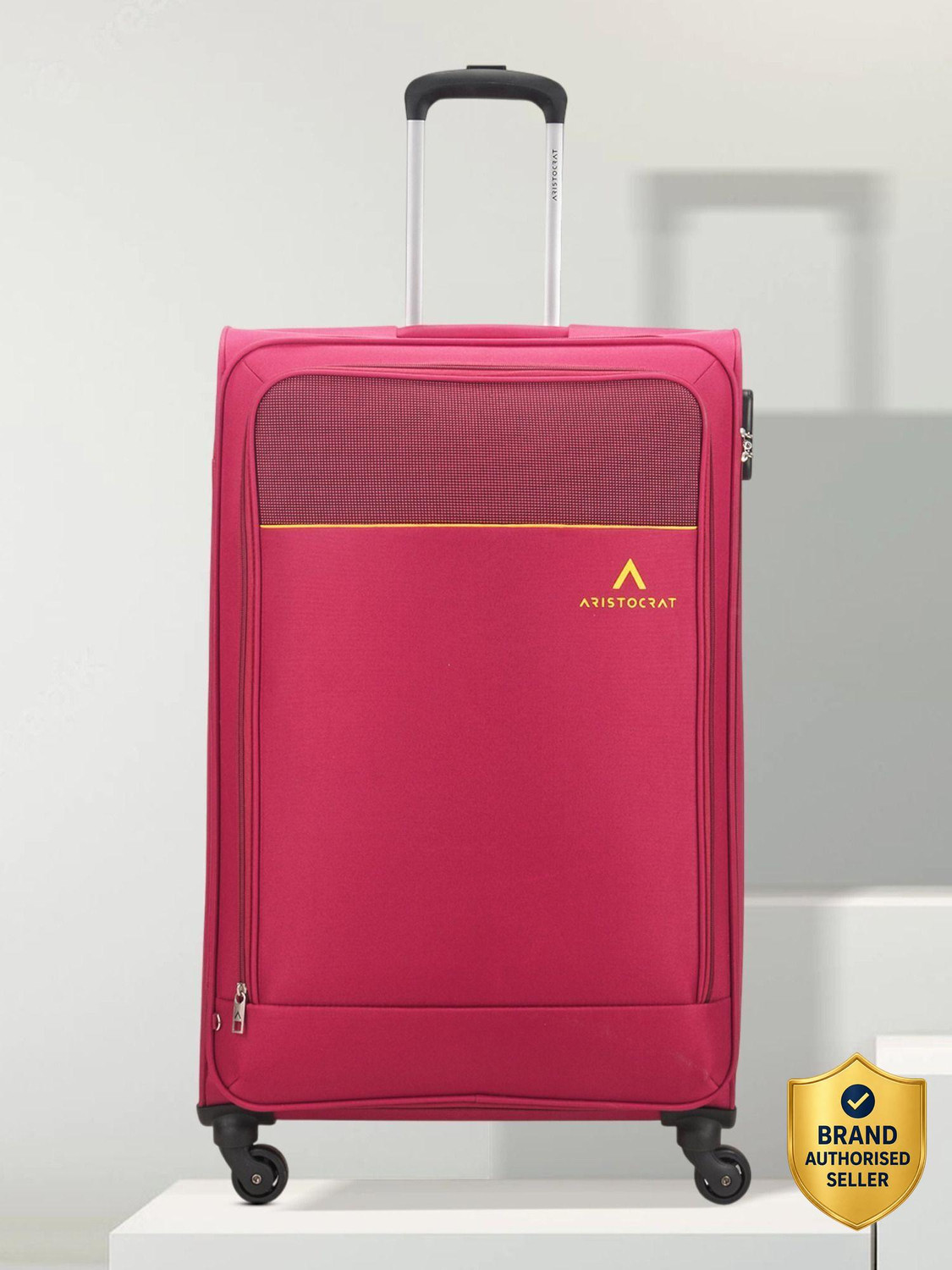 Image of ARISTOCRAT Hard Body Set of 2 Luggage 8 Wheels - Olympus Set of 2 (Medium 66cm | Large 77cm) - Trolley Bag - Green