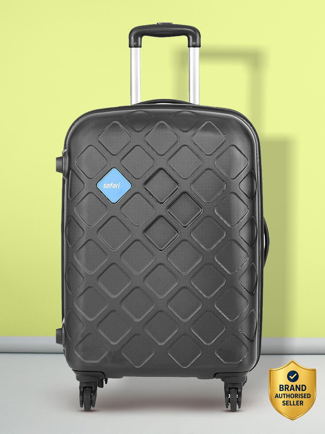 Medium Check-in Suitcase (65 cm) - Mosaic - Black