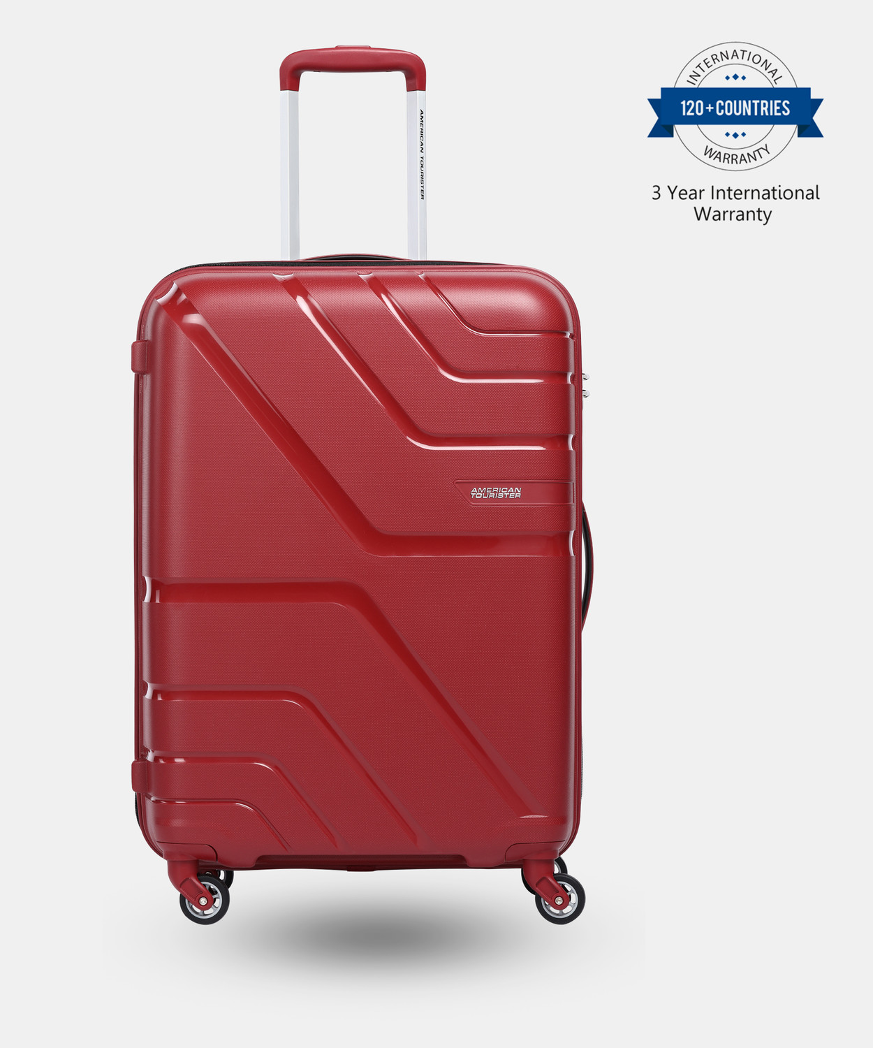AMERICAN TOURISTER Upland Dark Red Trolley Bag AMT UPLAND SP 79