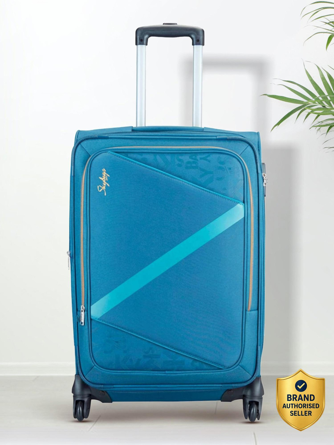 SKYBAGS SPOTLIGHT 4W EXP STR 58 (E) BLUE Expandable Cabin Suitcase - 2