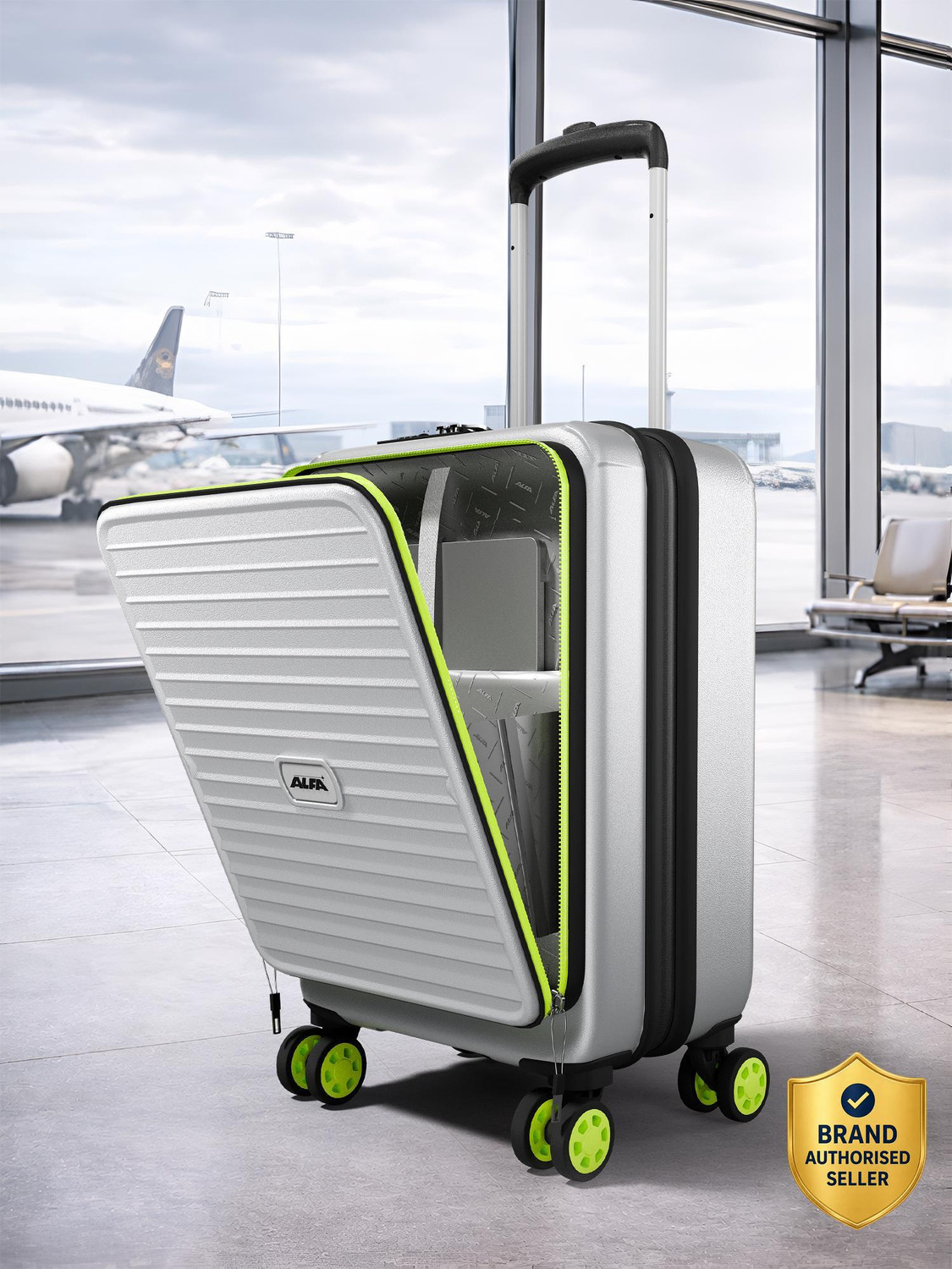 Image of SAMSONITE Small Cabin Suitcase (55 cm) 8 Wheels - 73H SP55 /20-BLACK - Black