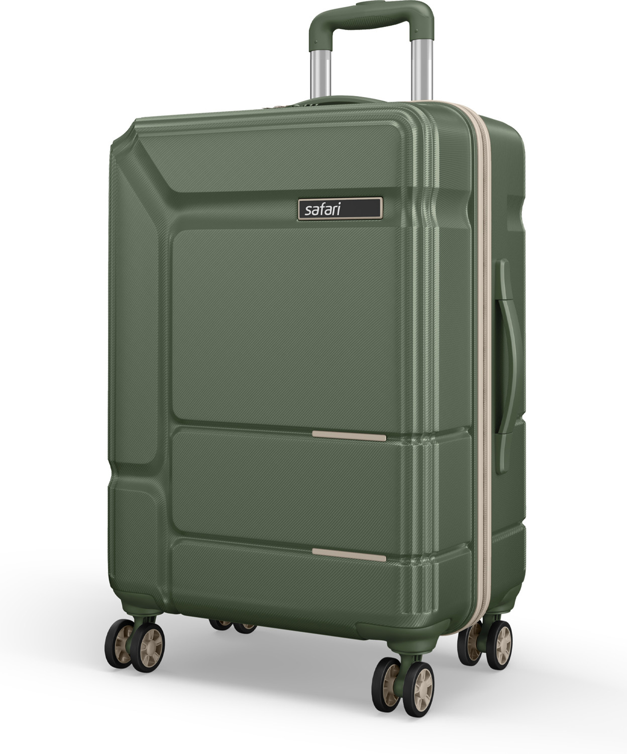 SAFARI SQUADRON 77 4W DUSK GREEN Check-in Suitcase 8 Wheels - 30 Inche