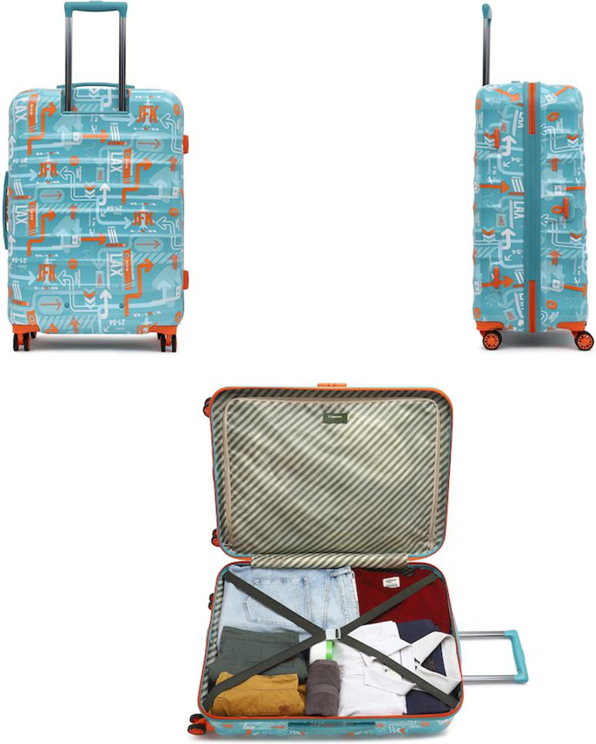 Image of Uppercase Large - 76cm Hardsided Trolley Bag Check-in Suitcase 8 Wheels - 30 inch