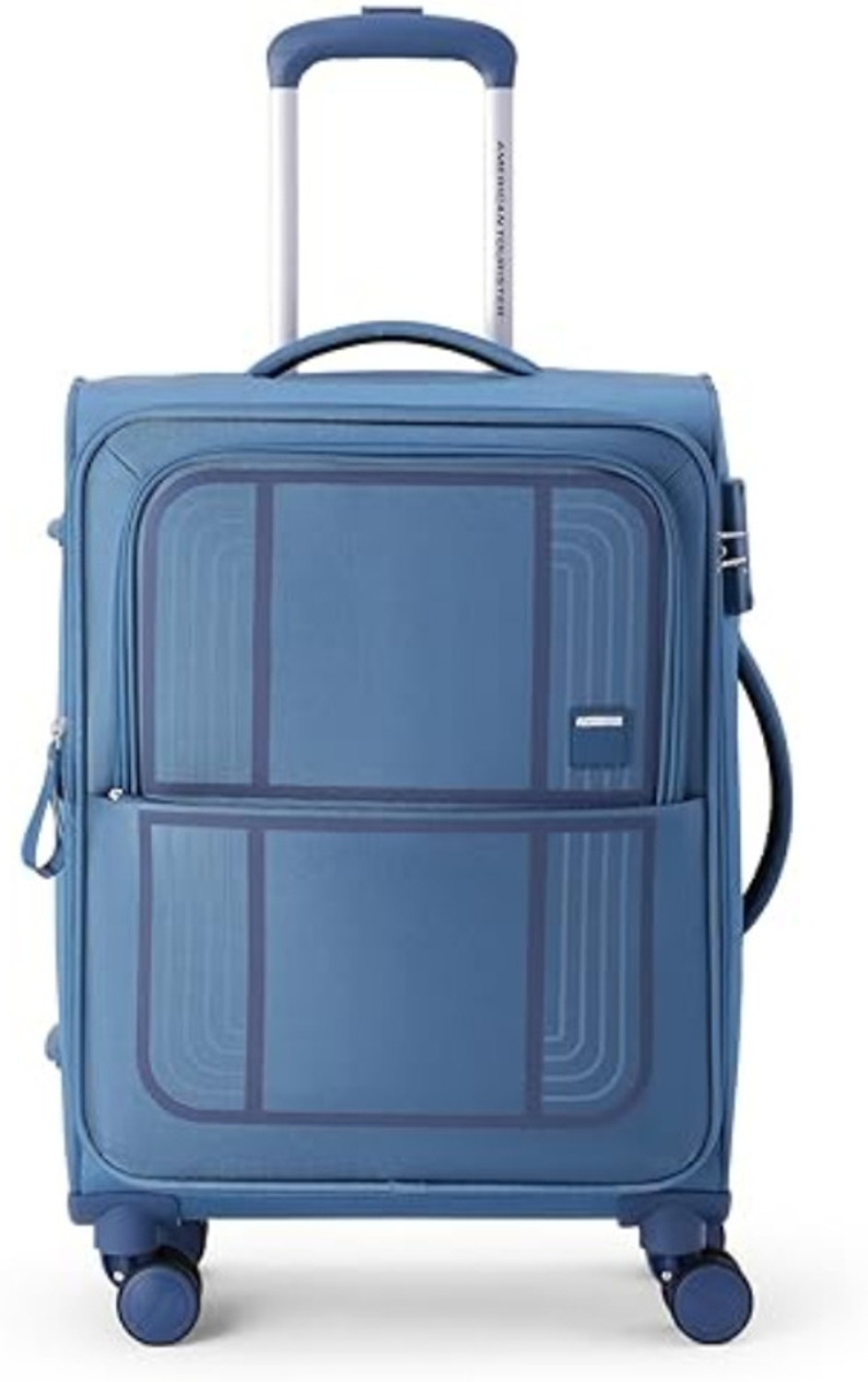 Image of VIP Large Check-in Suitcase (79 cm) 4 Wheels - Zapper - Blue