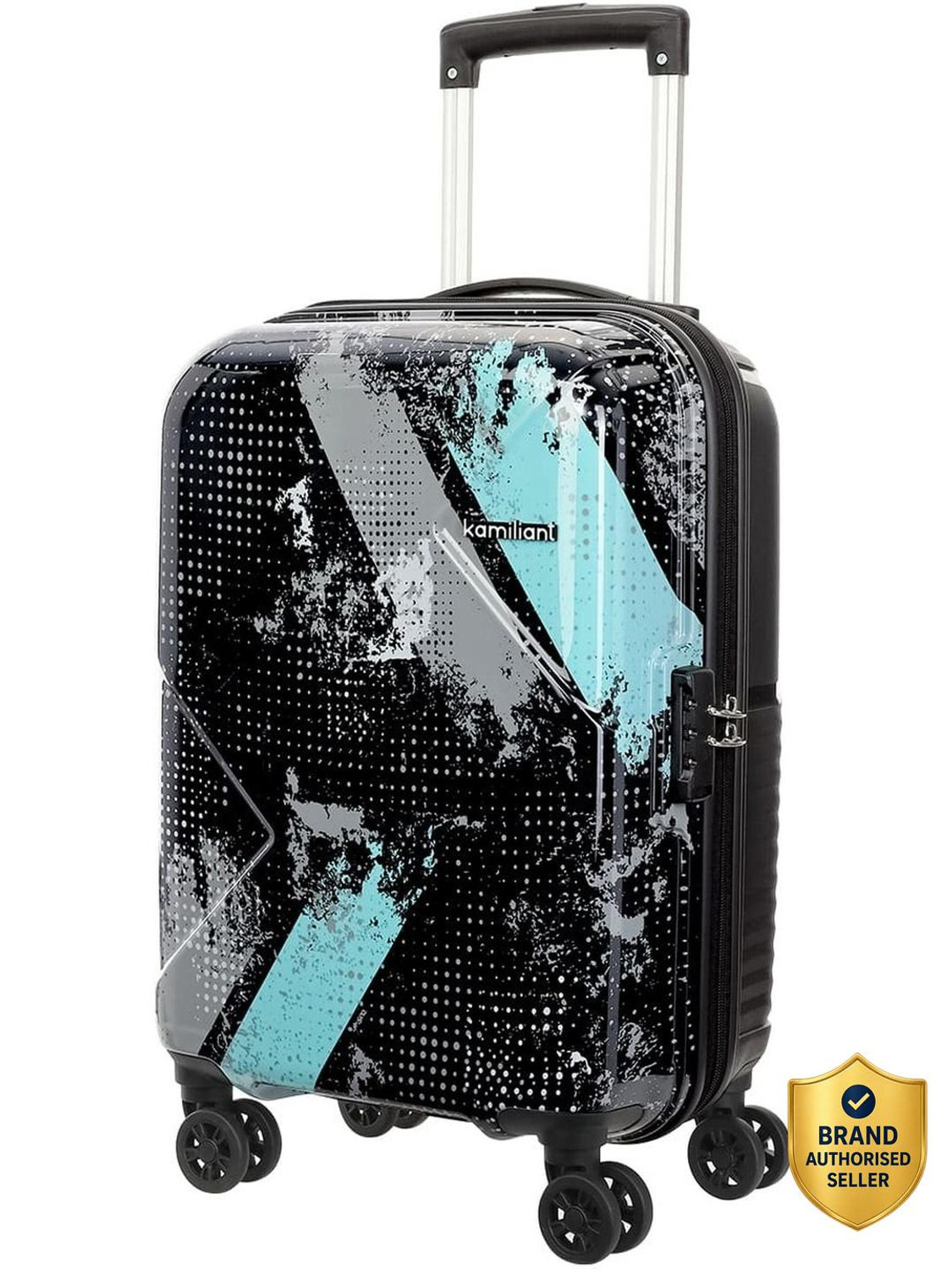 Kamiliant by American Tourister ATHER Expandable Cabin Suitcase 8 Wheels - 21 inches