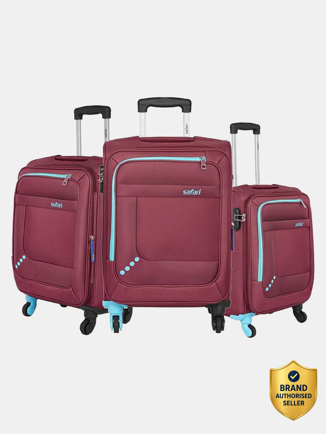 Large Cabin &amp; Check-in Set (75 cm) - Star Set of 3 Luggage Combo -
