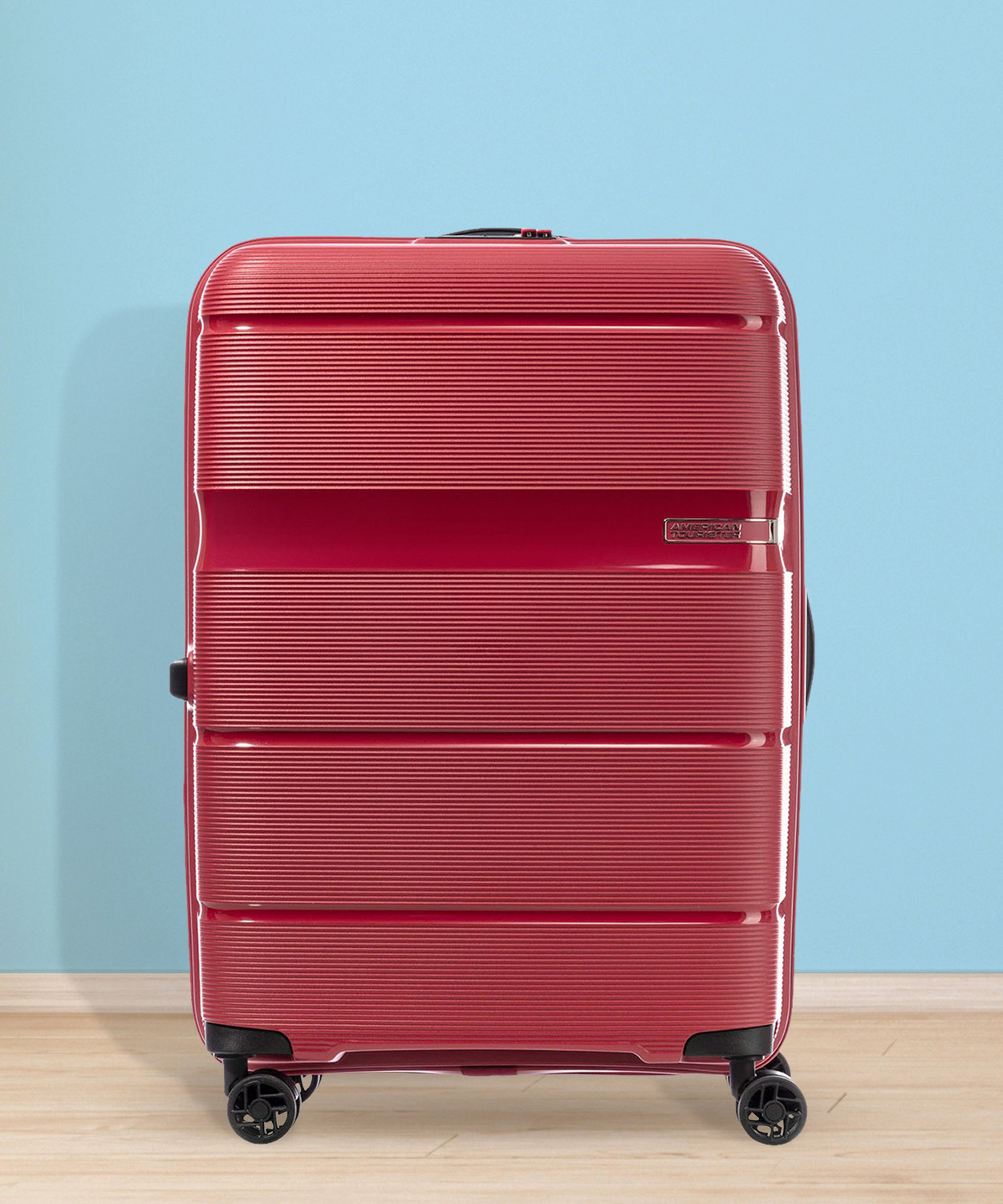 Image of AMERICAN TOURISTER LINEX SPINNER 66 /24 TSA-RED Check-in Suitcase 4 Wheels - 26 inch