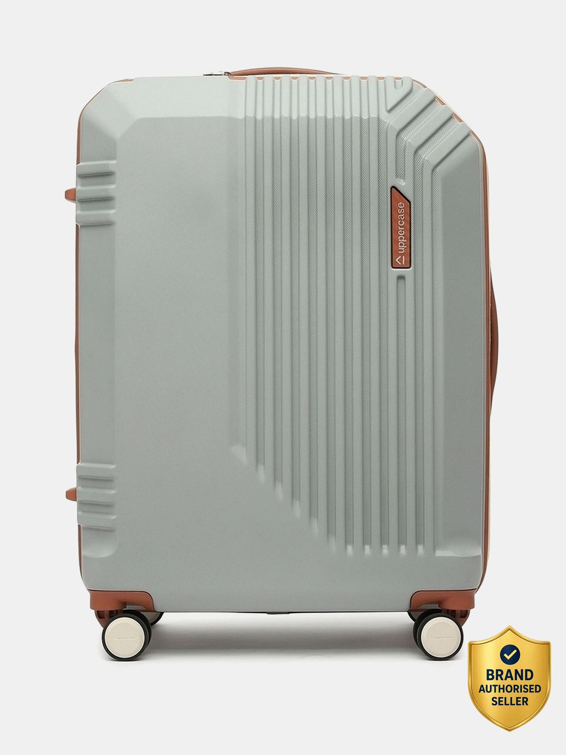 Uppercase Vector Sustainable Trolley Bag, 8 Wheel Luggage, TSA Lock & Anti-Theft Zippers Check-in Suitcase 8 Wheels - 25 inch