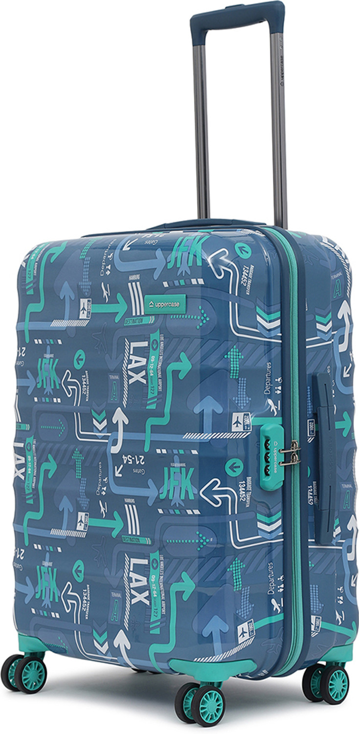 Image of Uppercase Medium Check-in 66cm Hardsided Trolley Bag Check-in Suitcase 8 Wheels - 26 inch