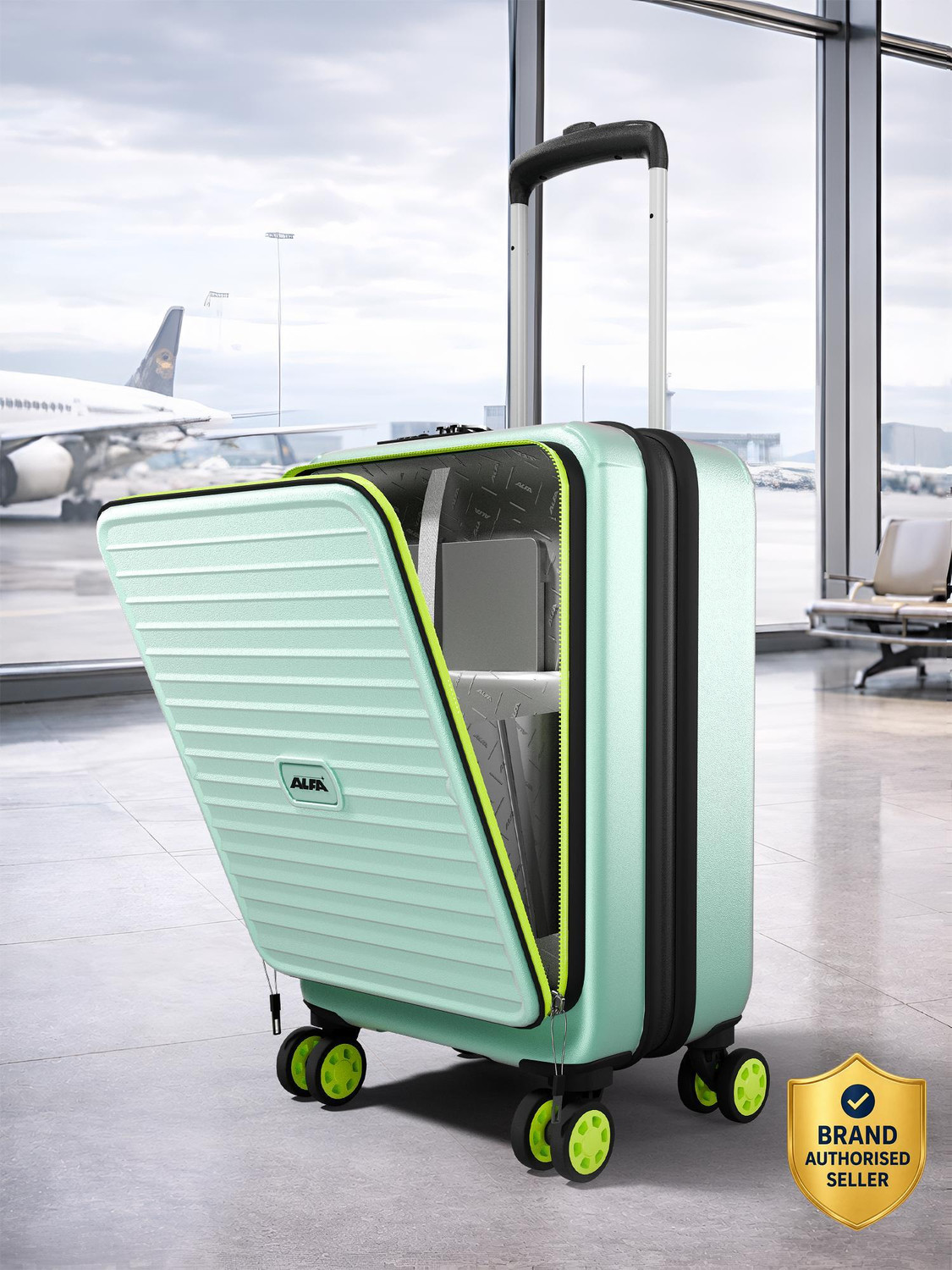 Image of SAMSONITE Small Cabin Suitcase (55 cm) 8 Wheels - 73H SP55 /20-BLACK - Black