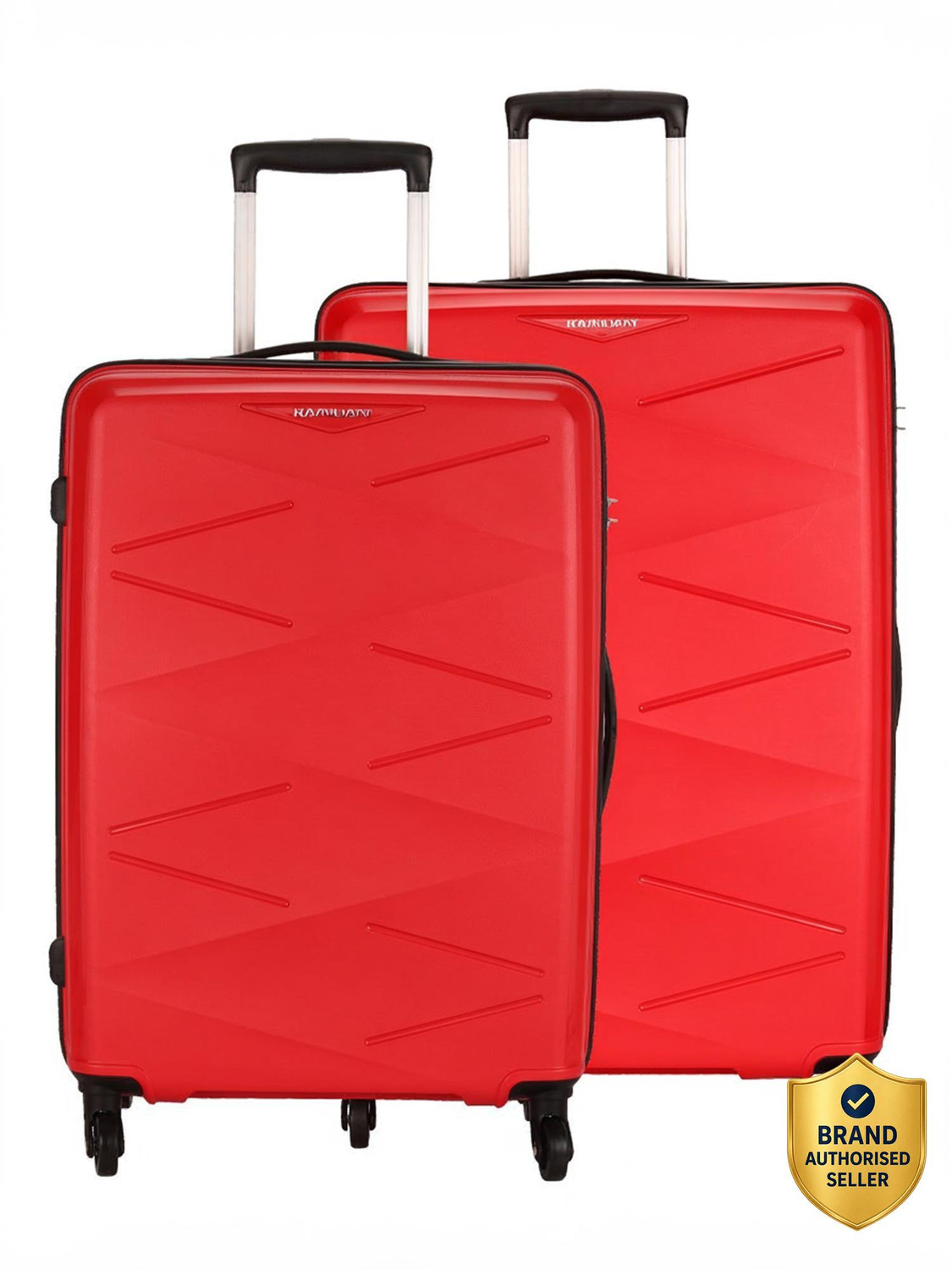 Image of Kamiliant by American Tourister Large Check-in Suitcase (78 cm) 4 Wheels - RYKER SPINNER 3PC SET GREEN - Green