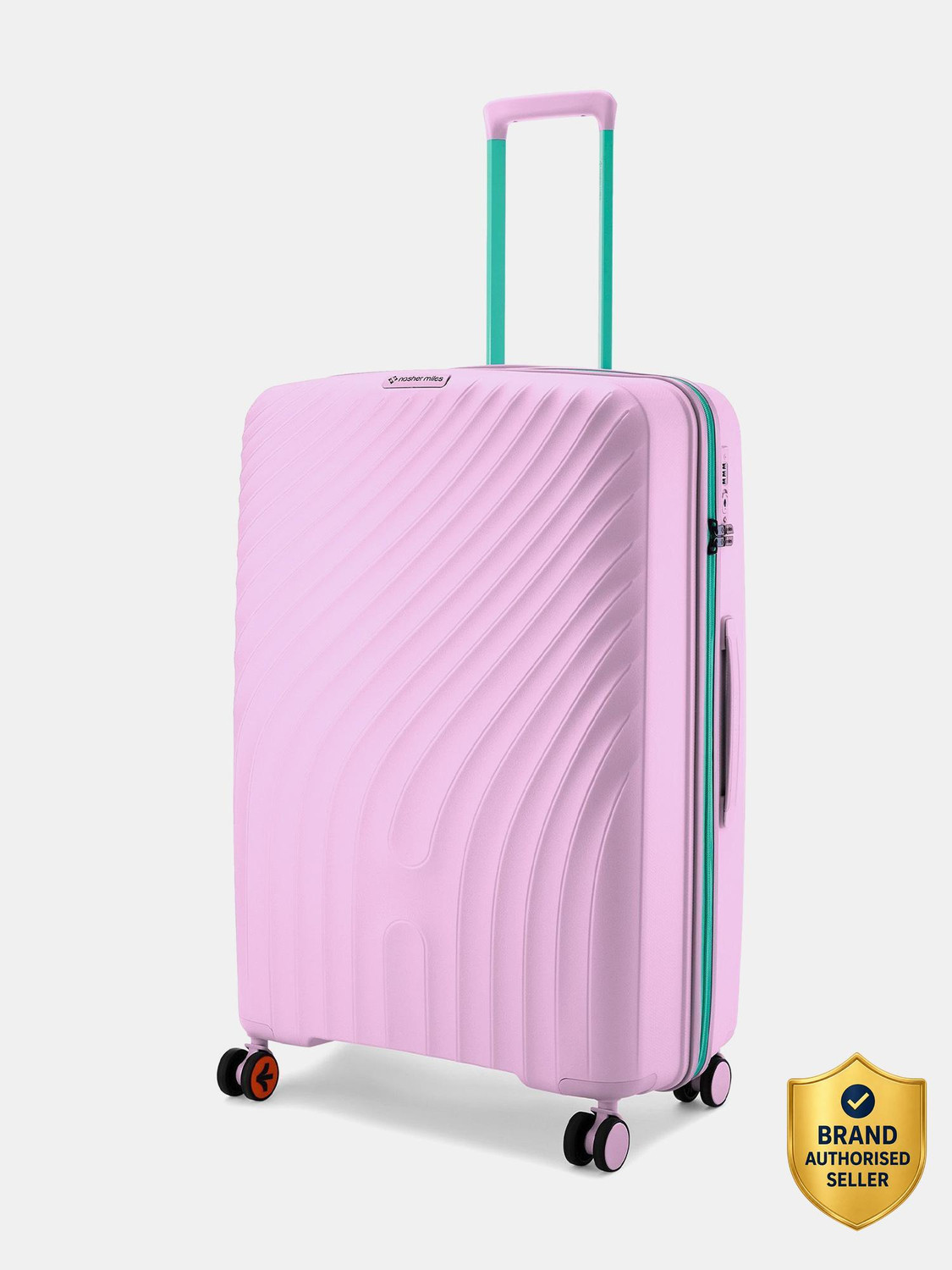 NASHER MILES Capri TSA Lock Hardside Polypropylene Check-in Luggage Tr