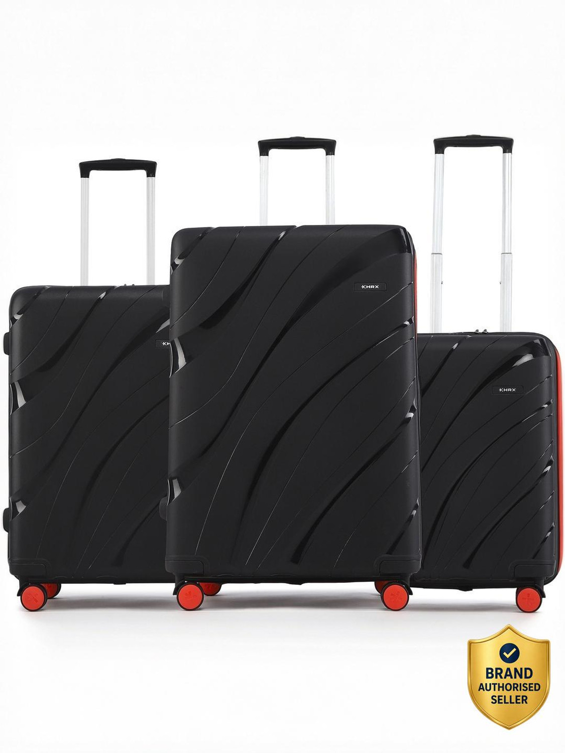 HRX by Hrithik Roshan Madrid Cabin & Check-in Set 8 Wheels - 30 inch