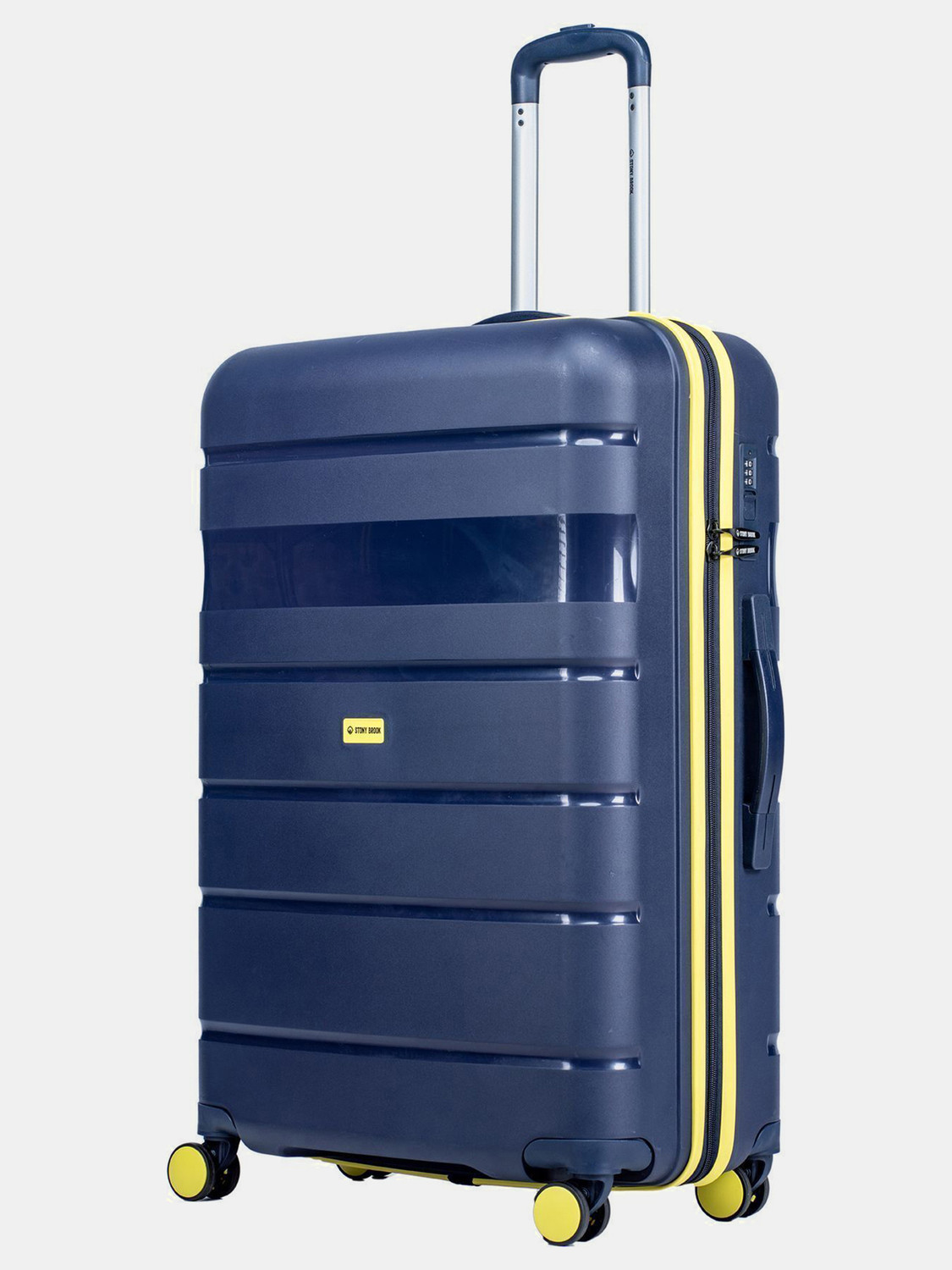 Stony Brook Nasher Miles Saturn 75cm Hard‑Sided Navy Luggage