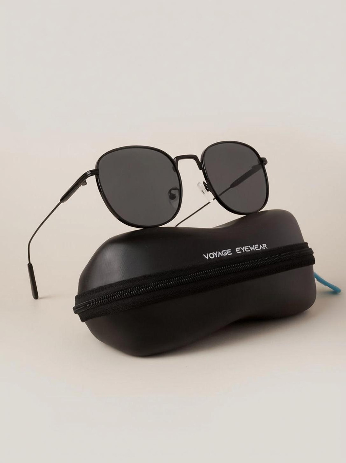 UV Protection Oval Sunglasses (58)  (For Men &amp; Women, Black)