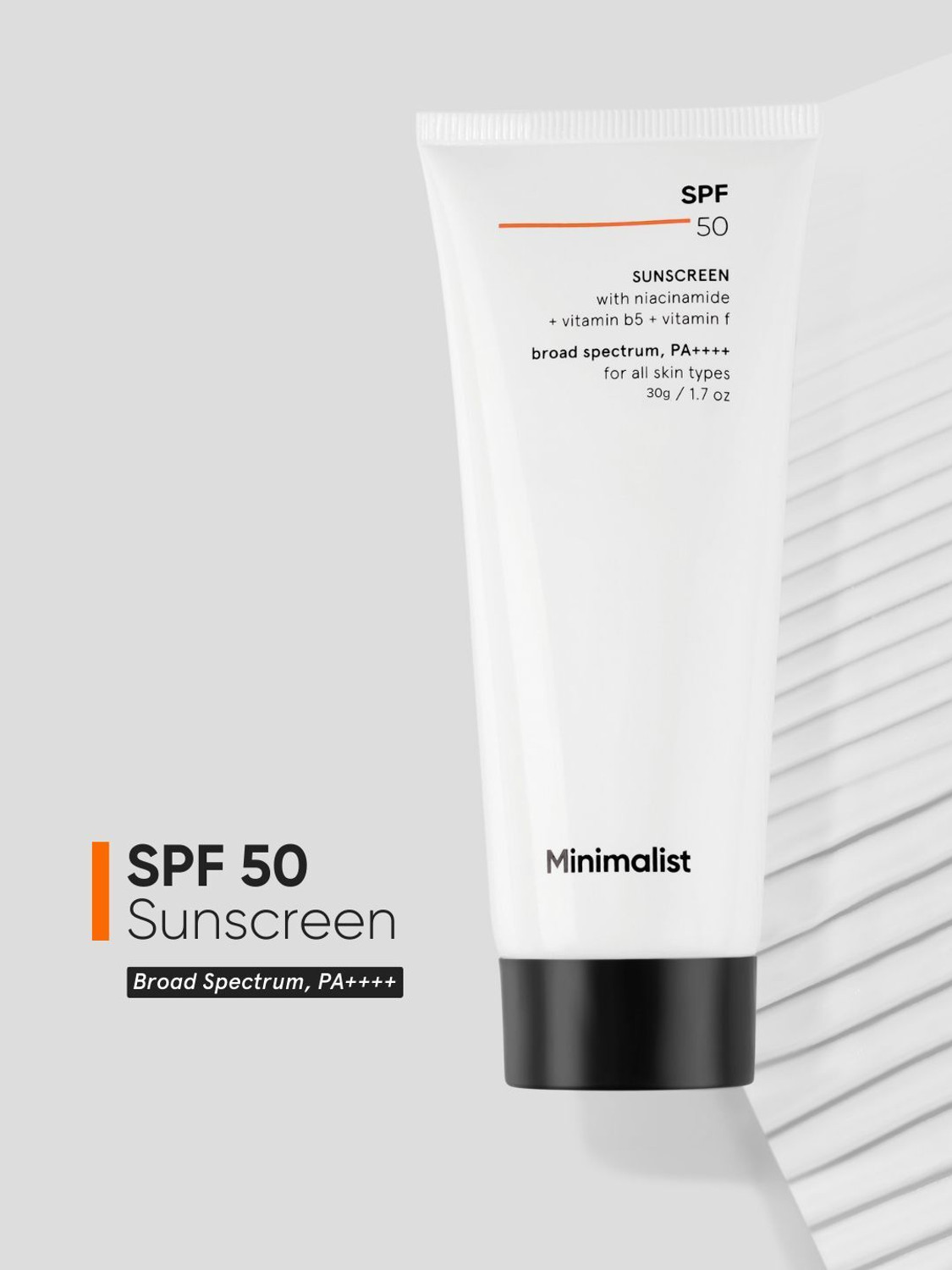 Minimalist SPF 50 Sunscreen with Niacinamide – 236₹