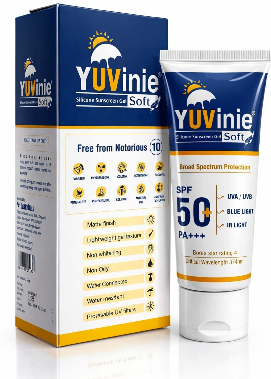 Image of Sunmate Sunscreen - SPF 50 PA+++ Gel Cream SPF 30+ Sunscreen (50 g)
