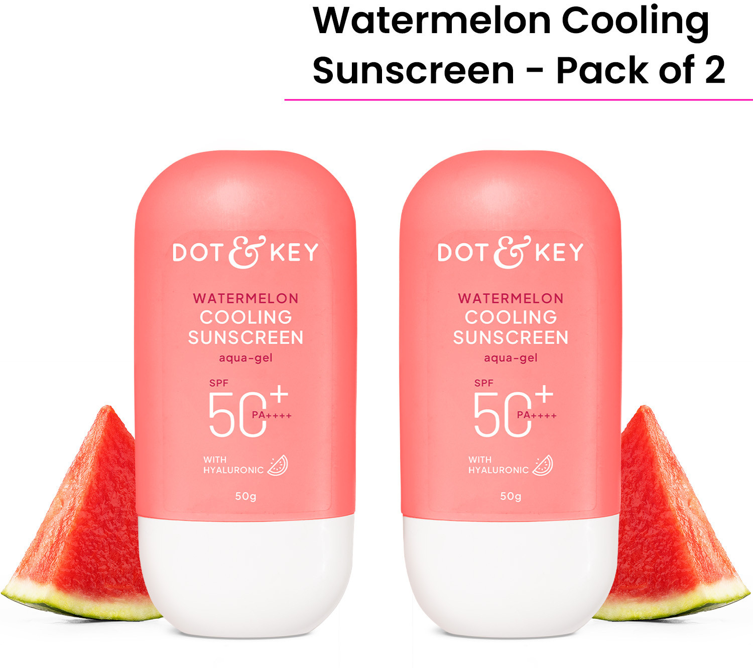 Dot & Key Watermelon SPF 50 PA+++ Sunscreen for Oily & Combination Skin – ₹712