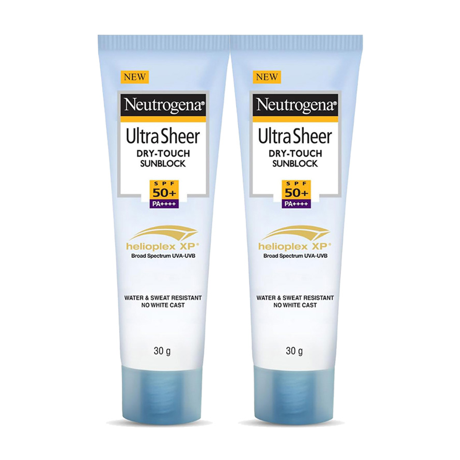 NEUTROGENA Ultra Sheer Dry Touch Sunblock 30ml SPF 50+ (Pack of 2)
