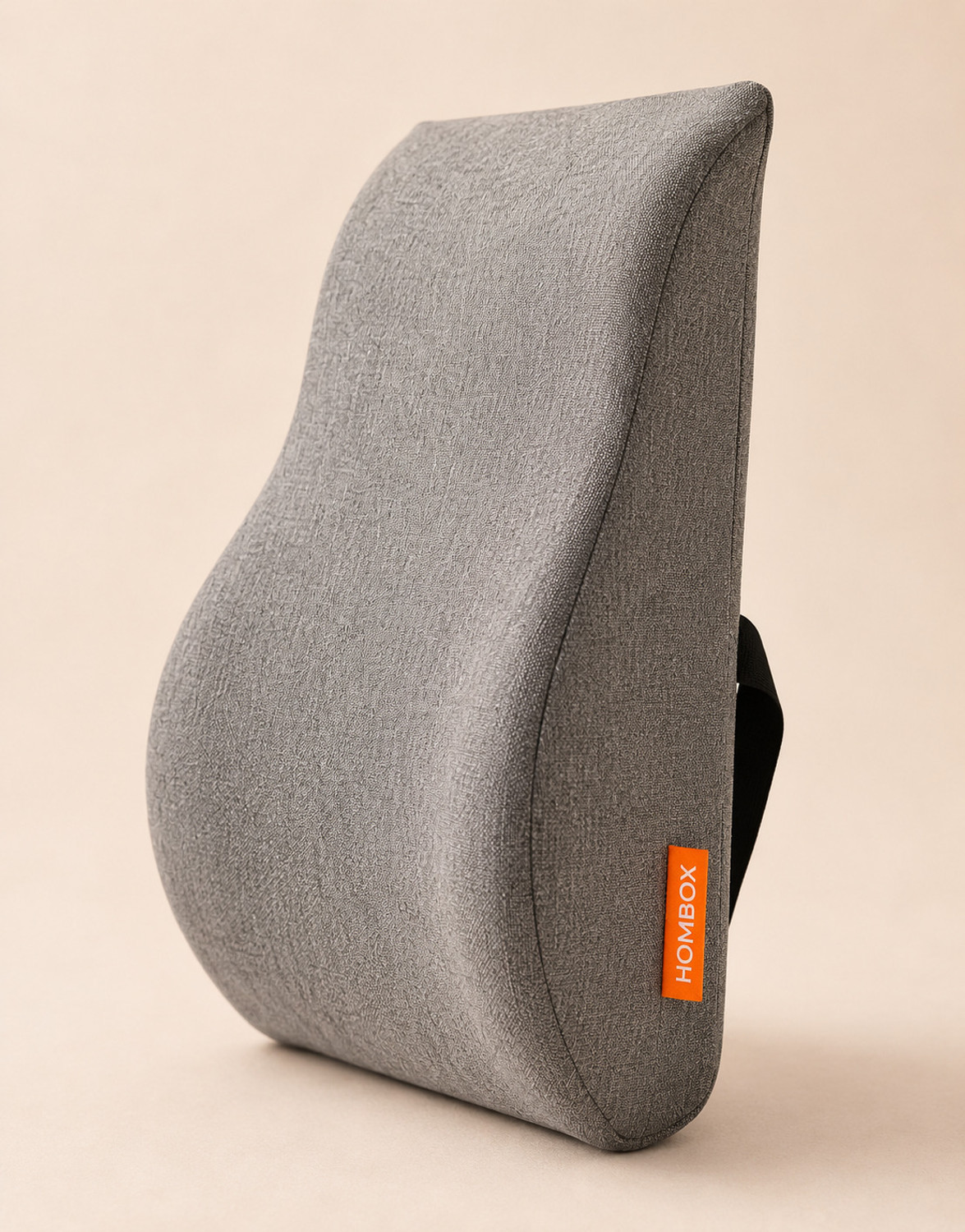 Large Backrest for Chair & Car Seat, Orthopedic Memory Foam Lumbar Sup