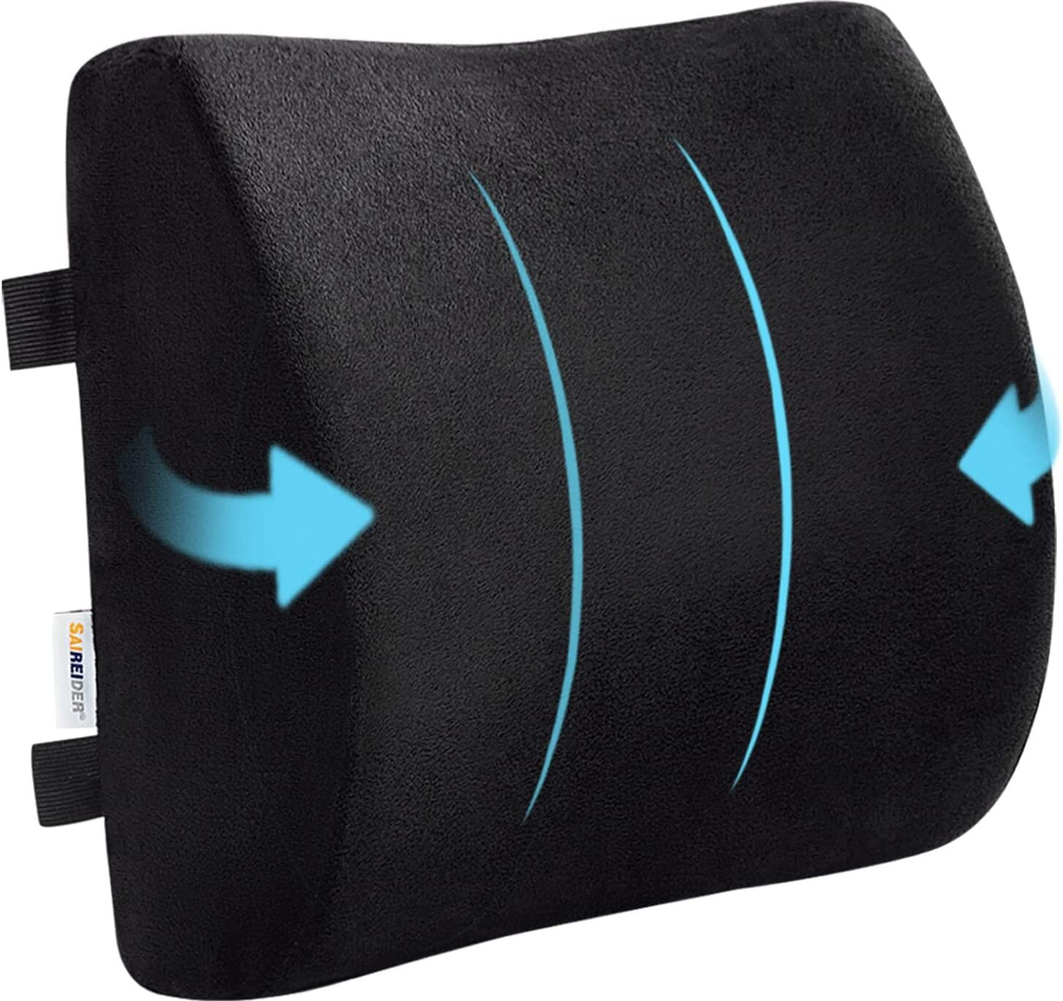 Image of Tender Care Lumbar Support for Office Chair | Back Pillow for Car | Provides Low Back Support Back / Lumbar Support (Multicolor)