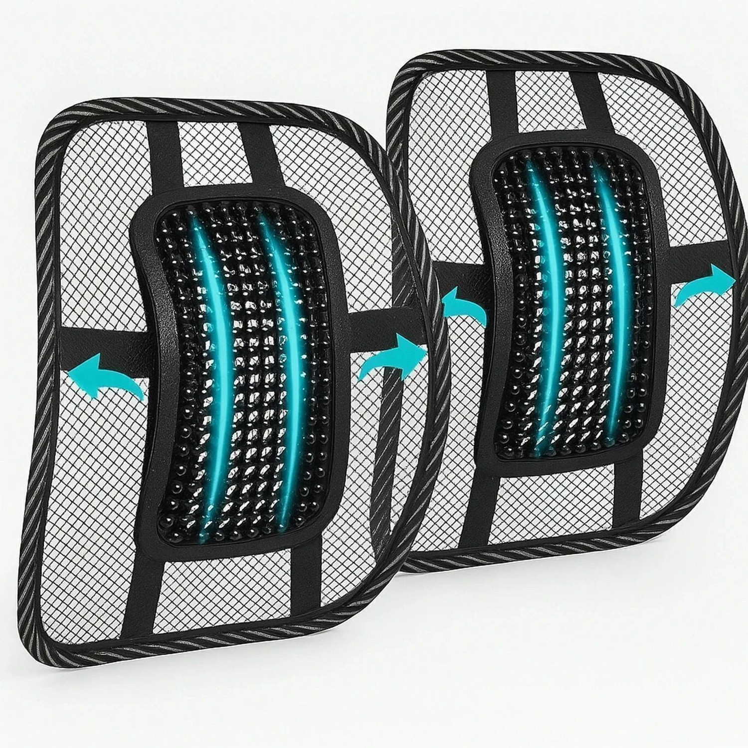 Image of Tender Care Lumbar Support for Office Chair | Back Pillow for Car | Provides Low Back Support Back / Lumbar Support (Multicolor)