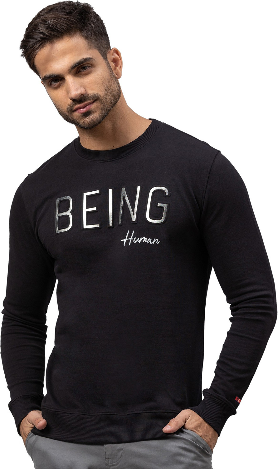 Being human full sleeve t shirt hot sale