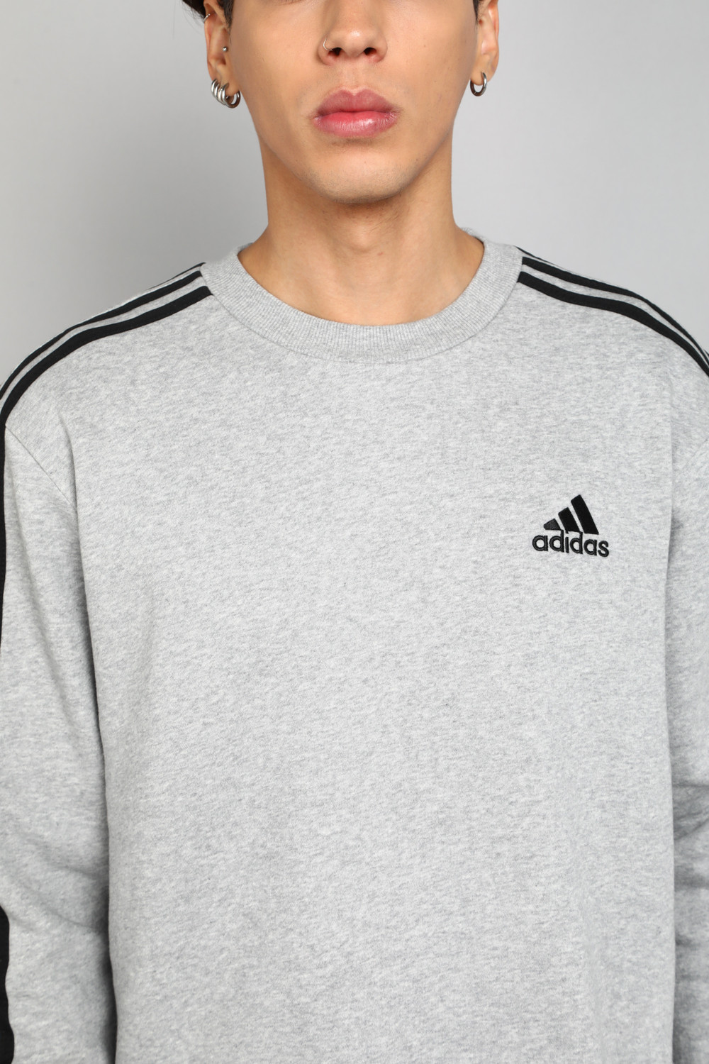 Adidas full sleeve solid men's sweatshirt online