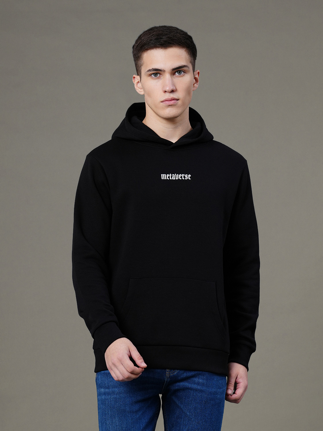 RED TAPE Full Sleeve Printed Men Sweatshirt