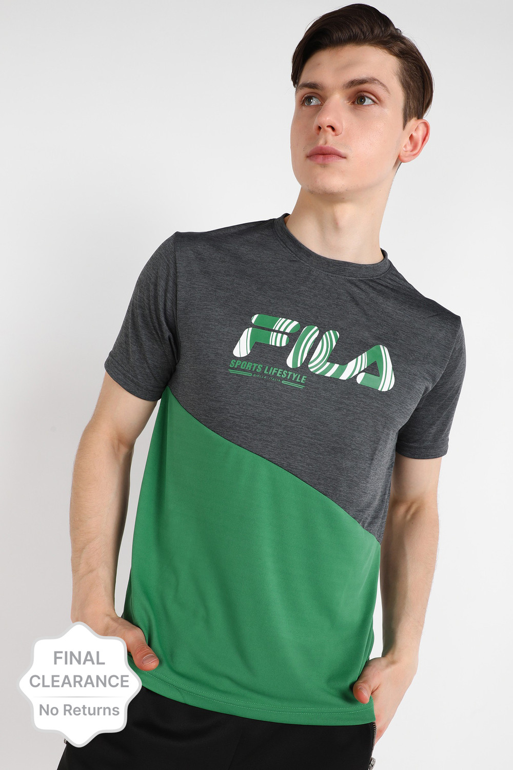 Fila t shirt green outlet