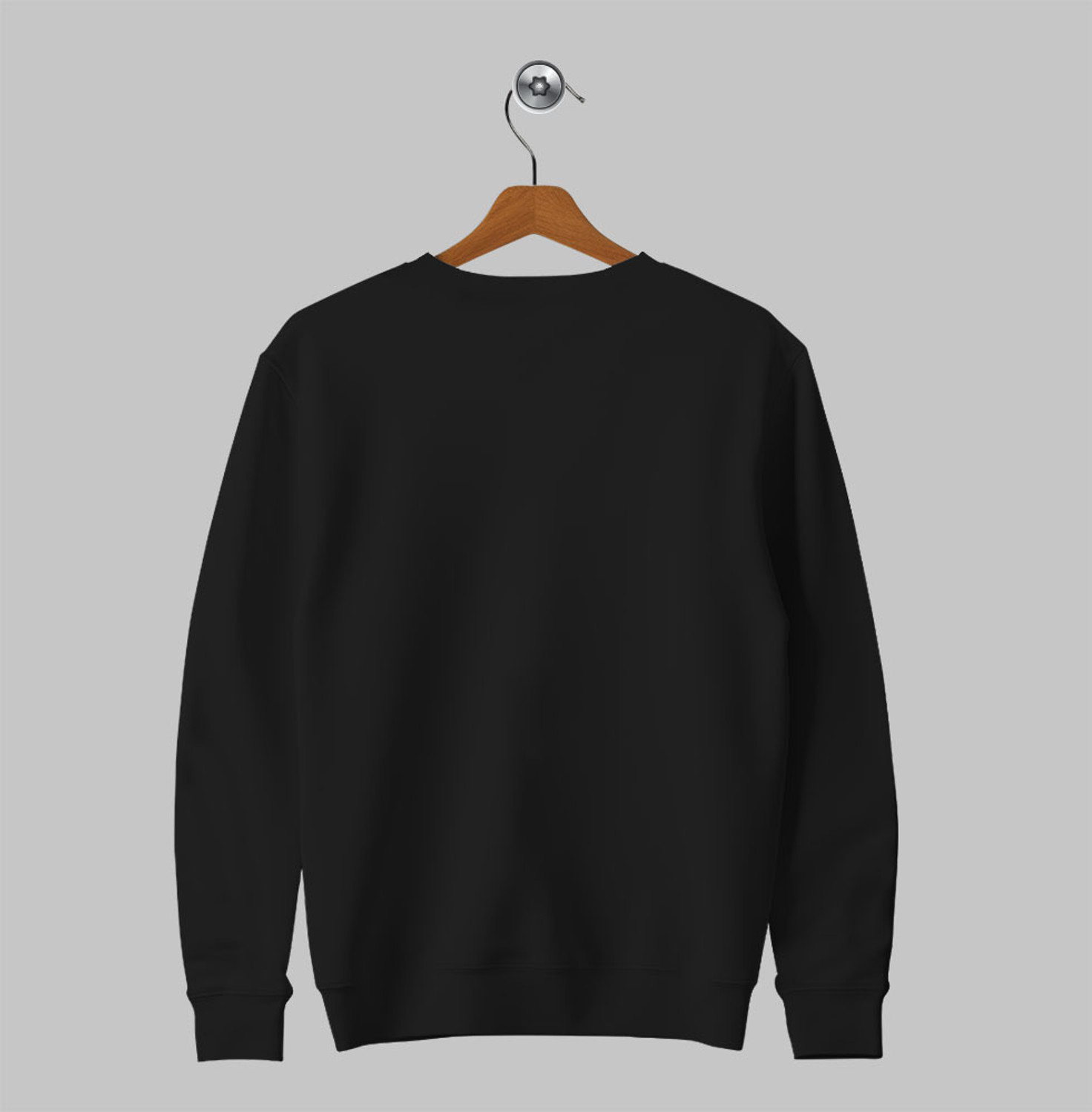 Image of LGGARMENTS Men Printed Round Neck Cotton Blend Black T-Shirt