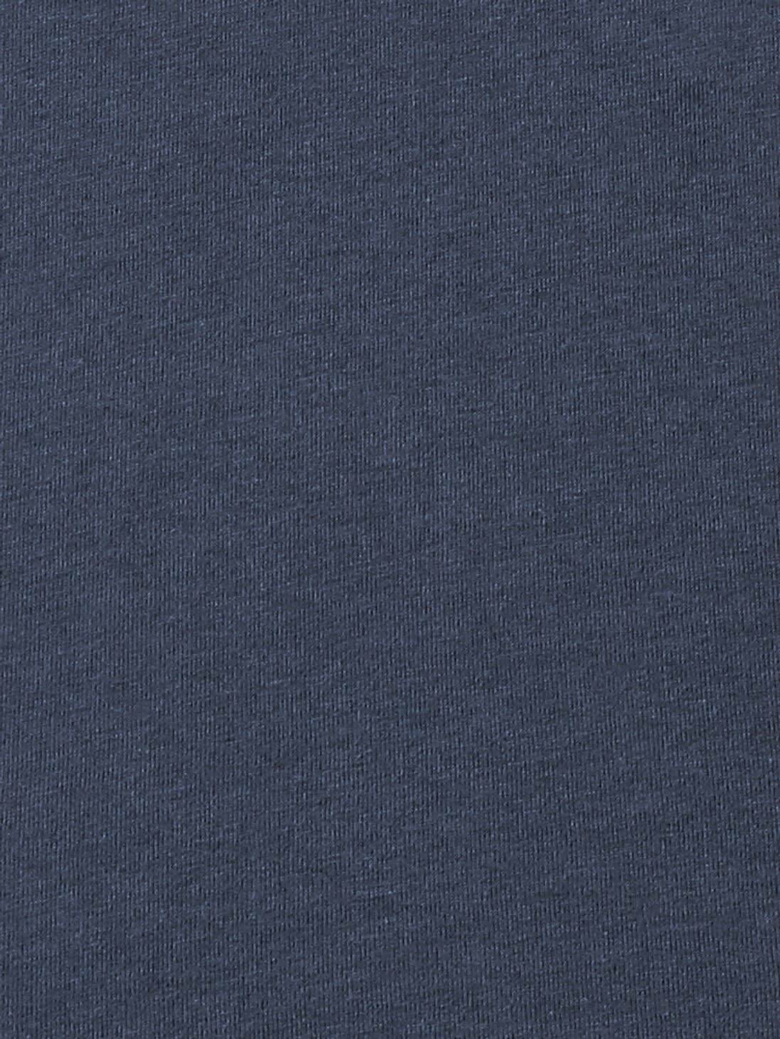 Image of JOCKEY Solid Men Round Neck Navy Blue T-Shirt