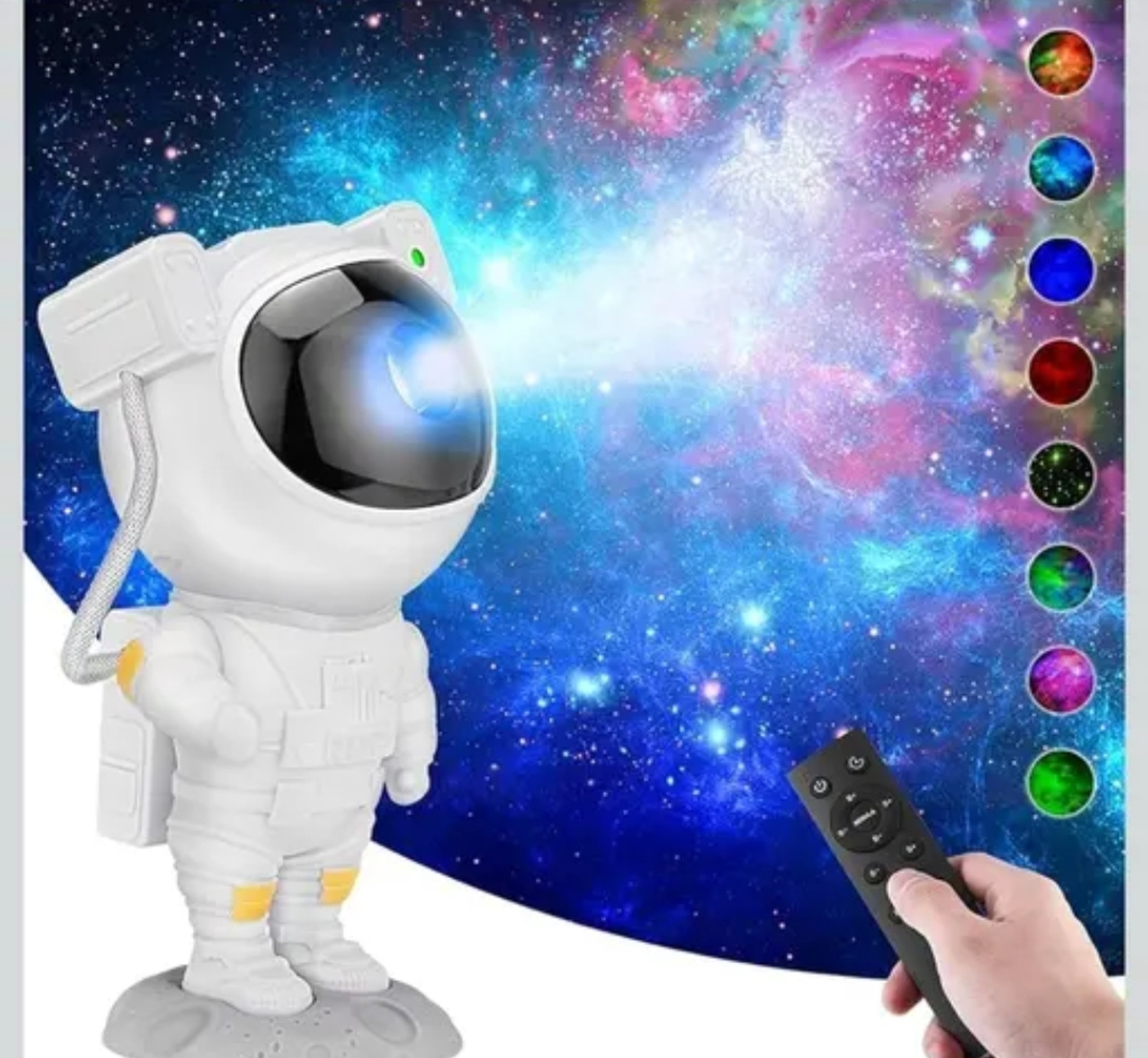Image of Robot Astronet Star Lamp Robot astronet night lamp Night Lamp (11 cm, White)